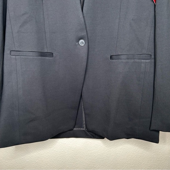 NWT Spanx The Perfect Collarless Blazer Classic Black large - Picture 6 of 14
